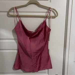 Zara Rose Silk Tank